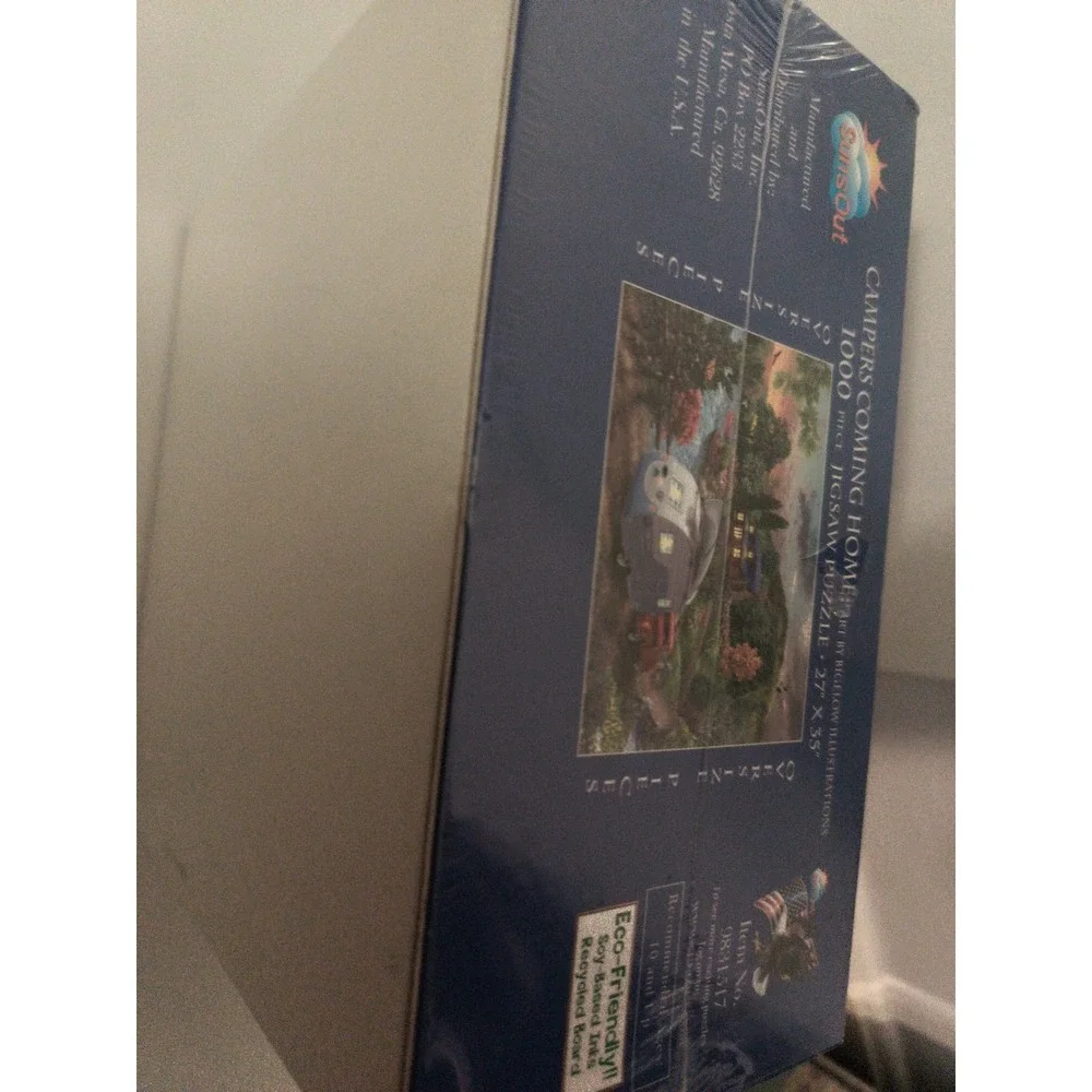 SunsOut Campers Coming Home 1000 Oversized Piece Jigsaw Puzzle Factory Sealed